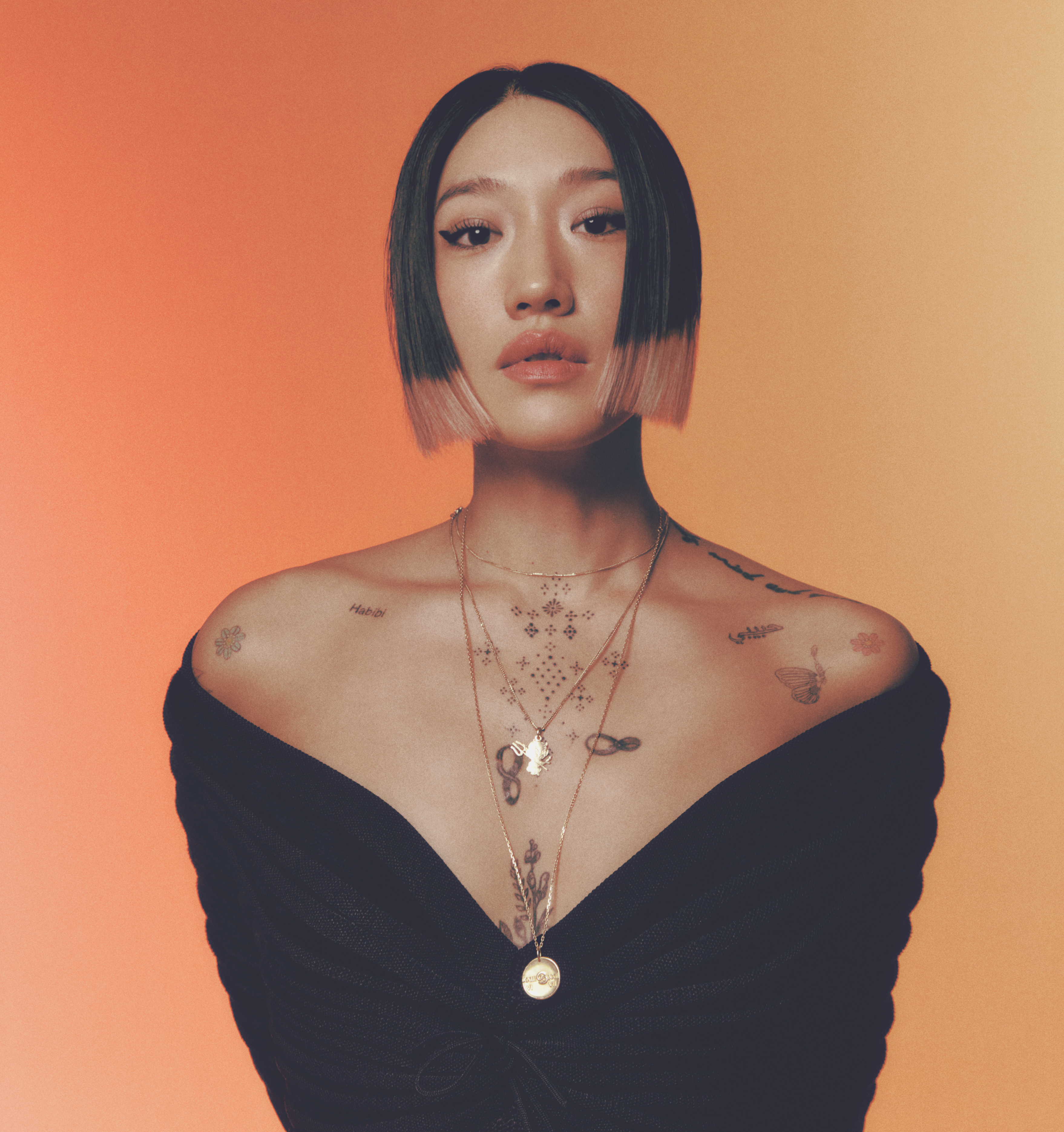 Peggy gou orange background 2023