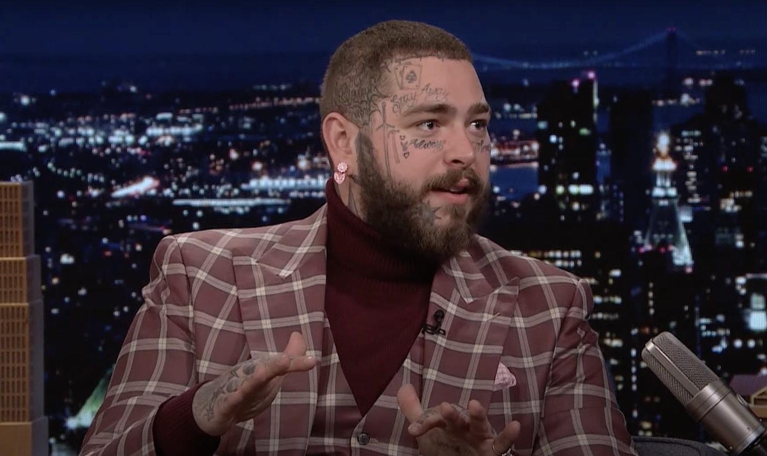Post malone jimmy fallon 2022 youtube