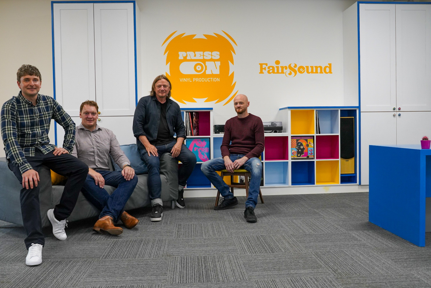 Press on vinyl plant press credit Songbird Films