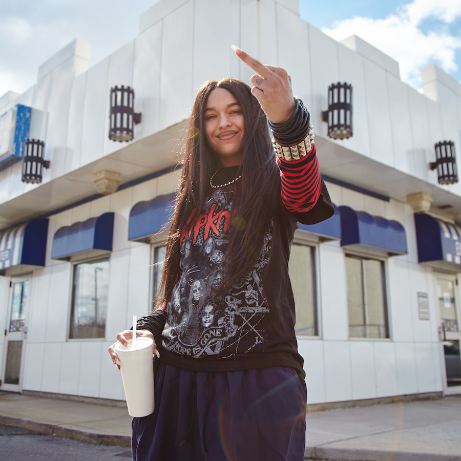 Princess nokia a girl cried red art