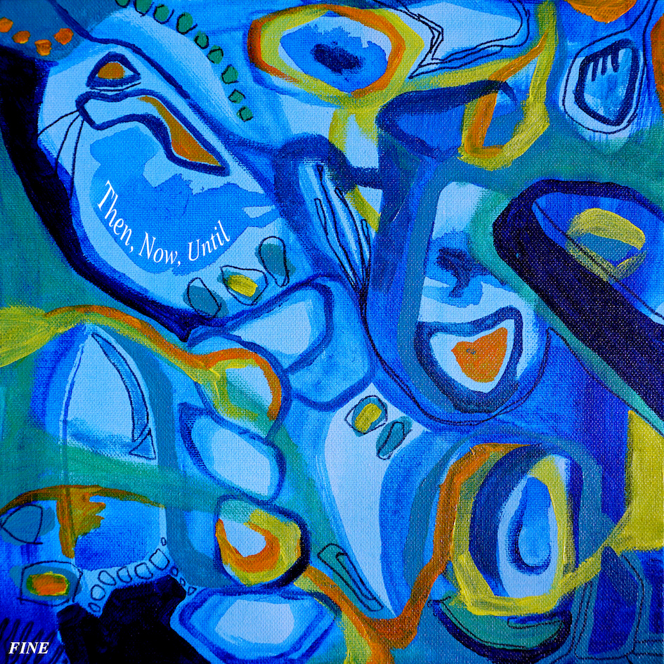 Red THEN NOW UNTIL FRONT