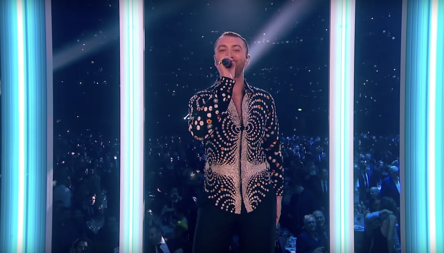 Sam smith brit awards 2019