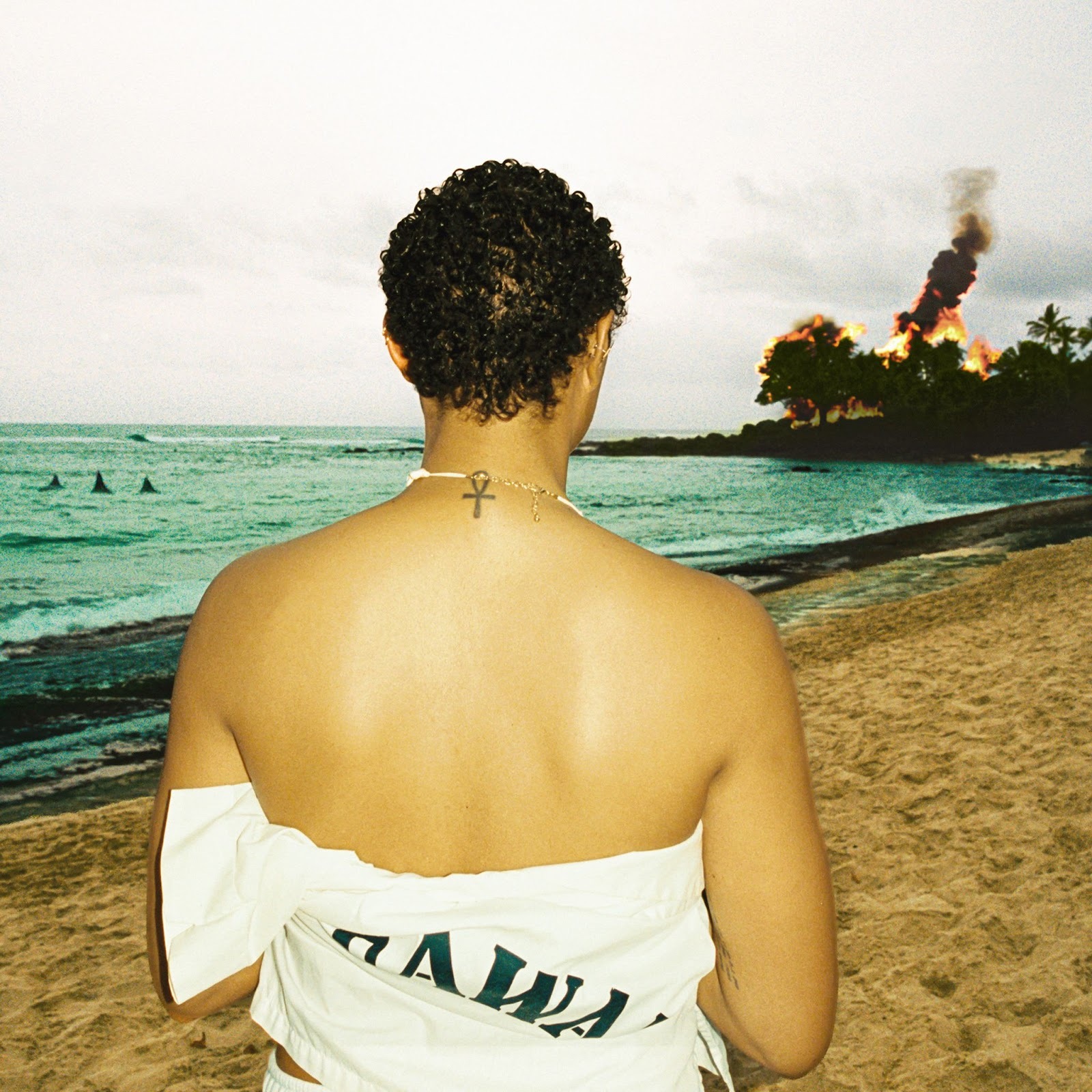 Samaria burning beach