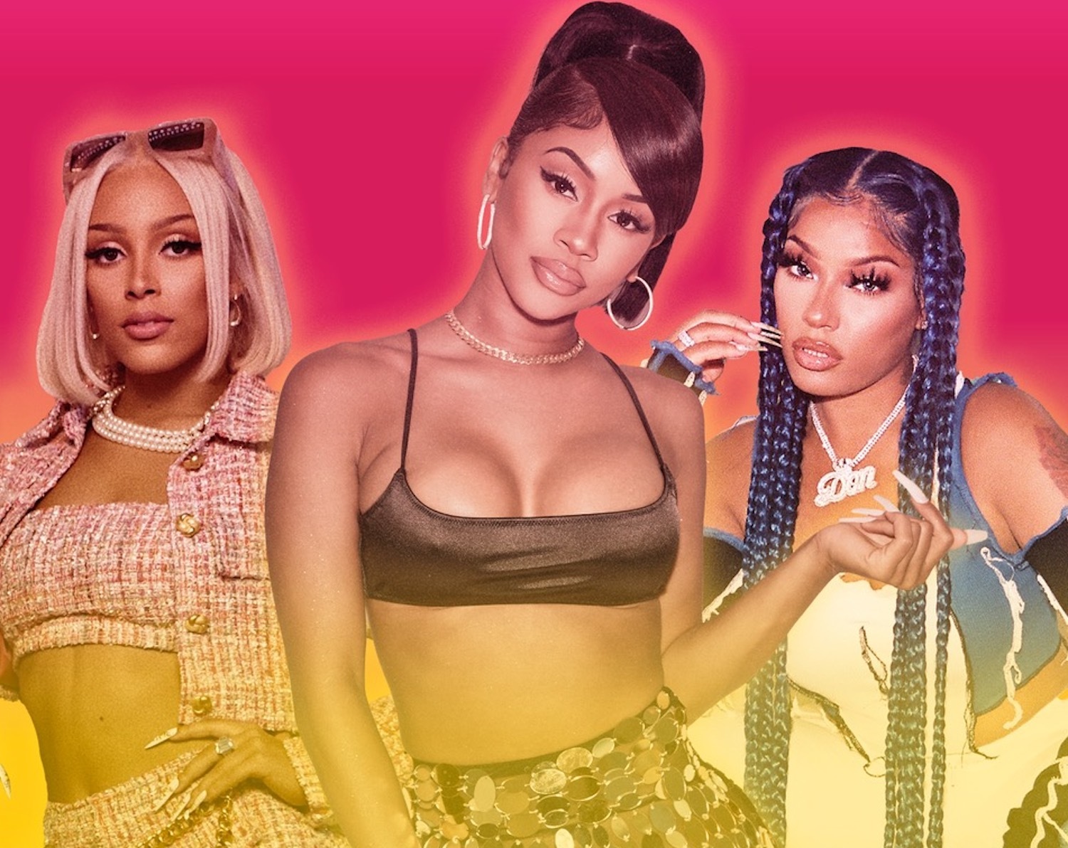 Saweetie doja cat stefflon don Composite image BF Steff Remix