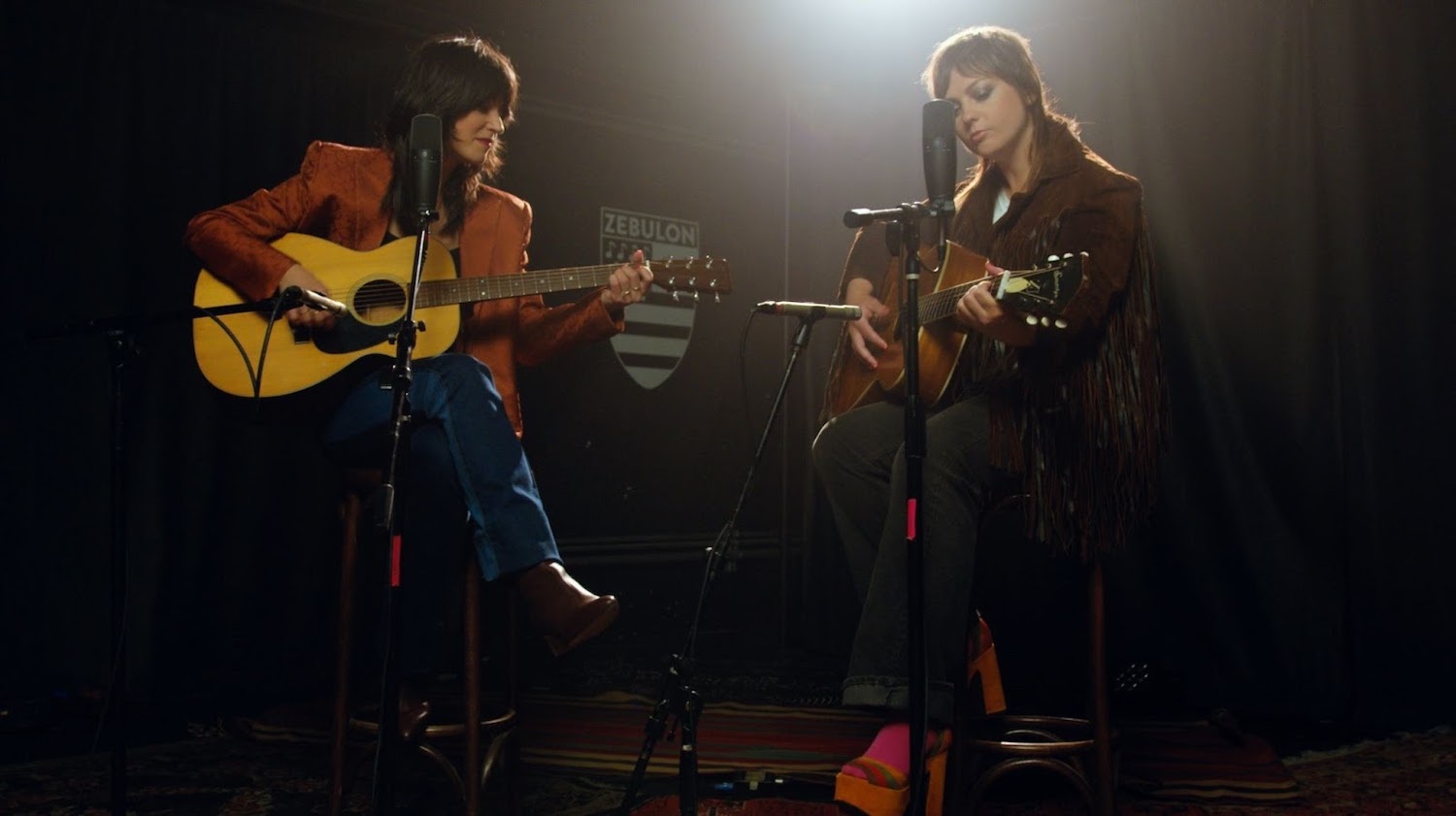 Sharon van etten angel olsen like i used to kimmel press credit Kimberly Stuckwisch