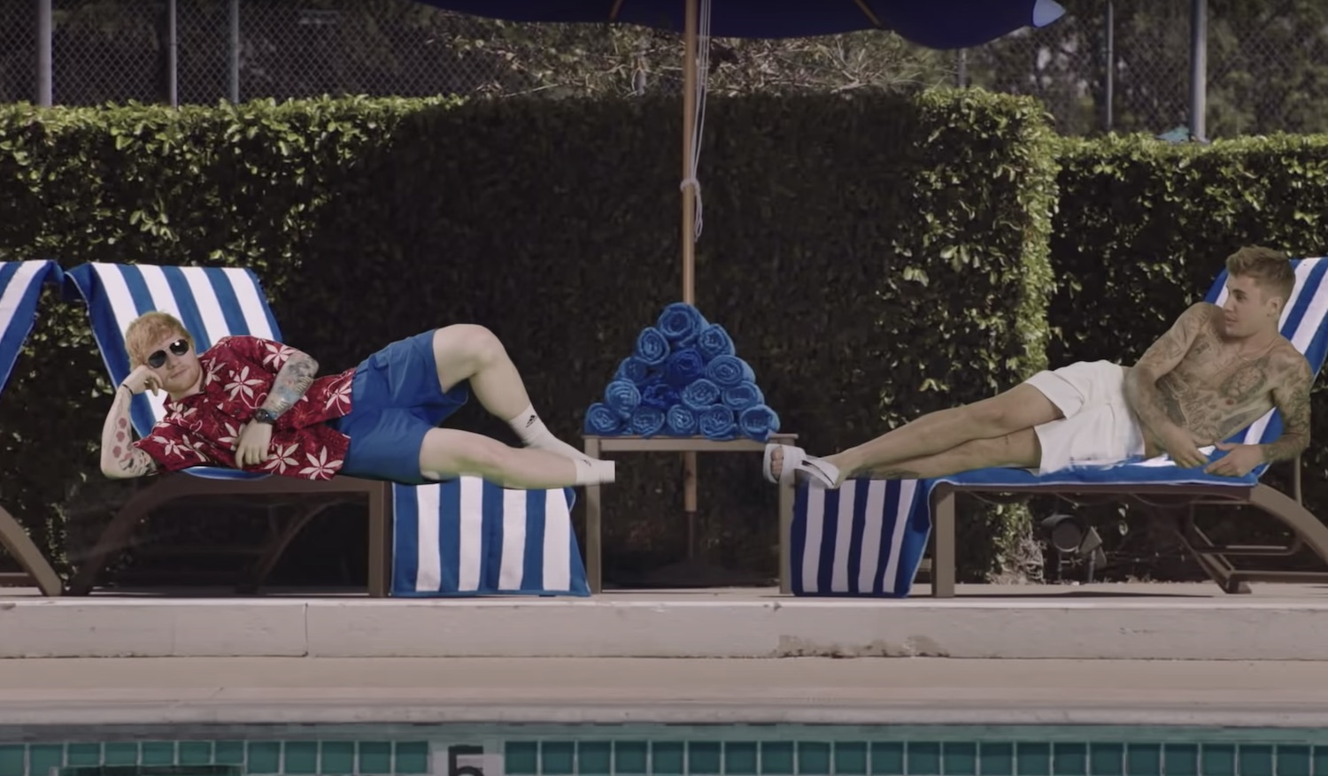 Sheeran bieber i dont care video youtube