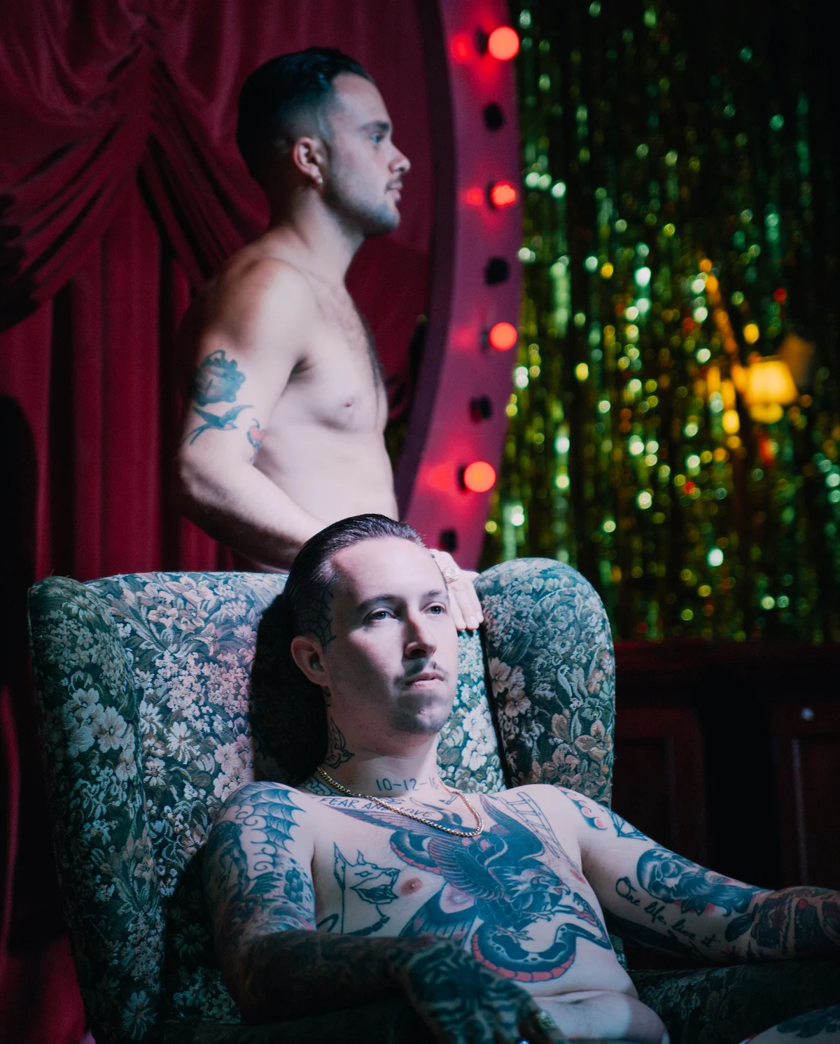 Put Slavy Slaves get posey for their album playback party | The Line of Best Fit