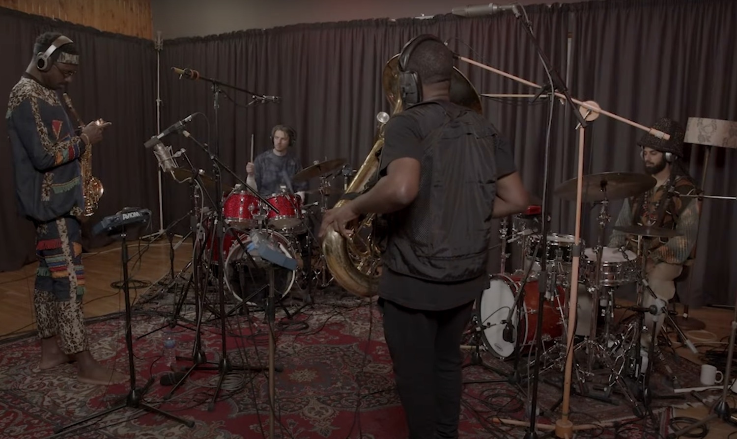 Sons of kemet Throughout The Madness stay Strong live youtube