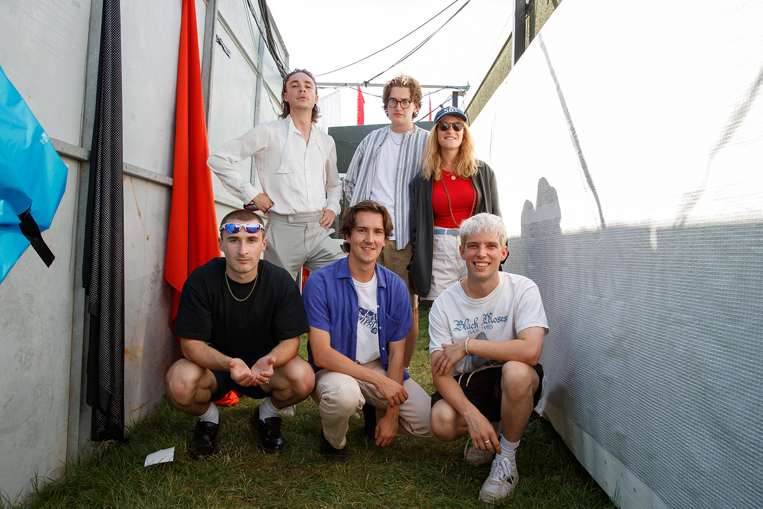 Sports team portrait