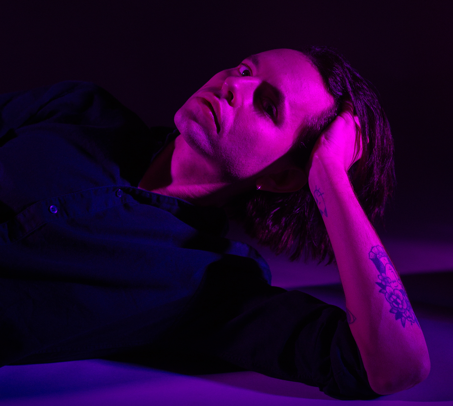 Summer heart black jeans