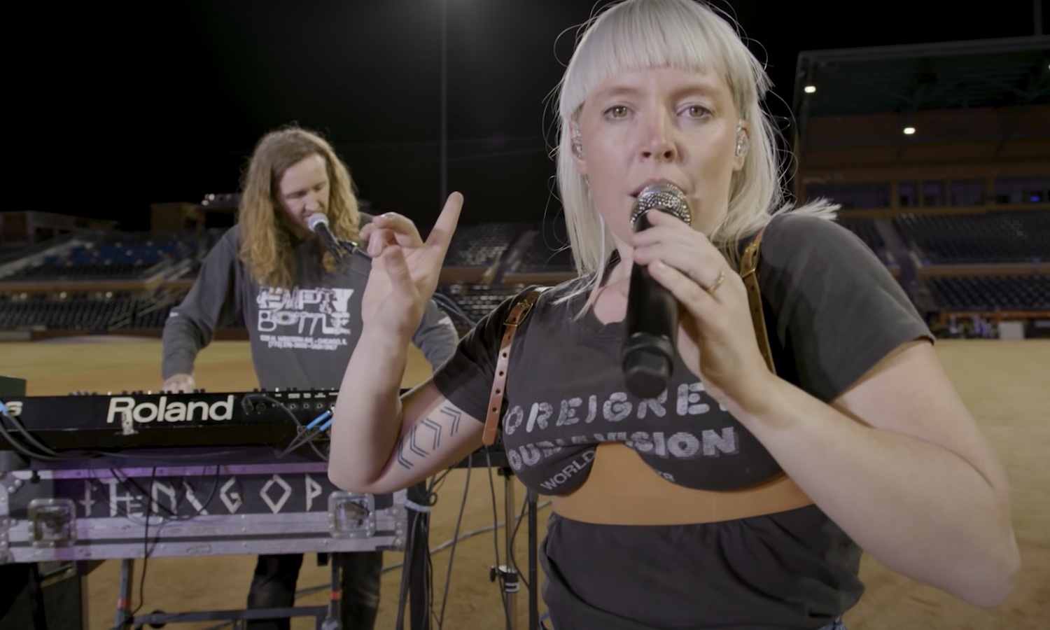 Sylvan esso numb durham performance youtube