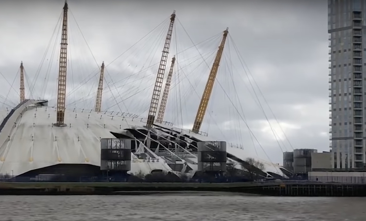 The o2 storm eunice tom henry evening standard youtube