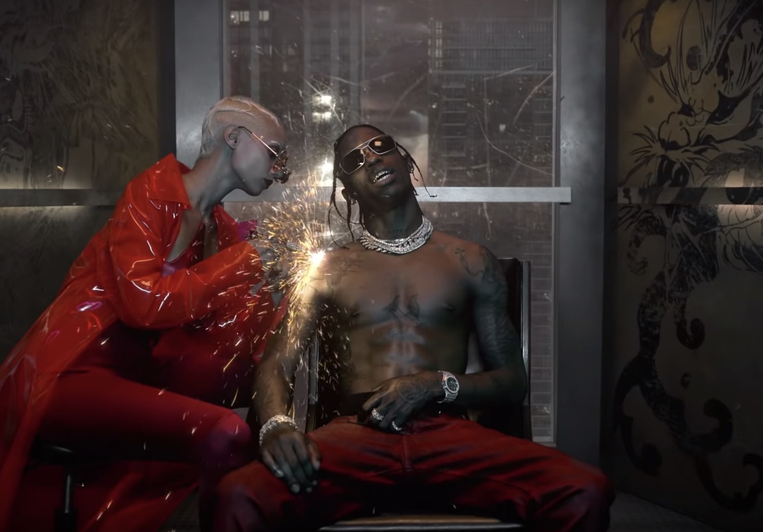 Travis scott highest in the room video