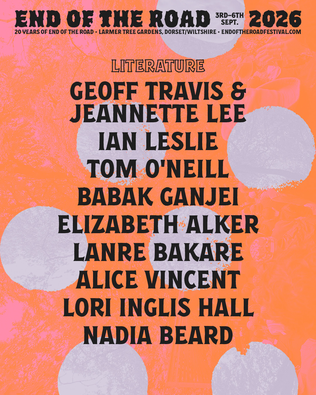 EOTR Literature line-up