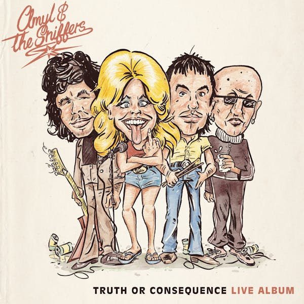 Amyl and the Sniffers Truth Or Consequence album cover