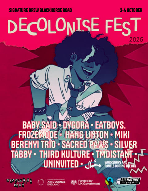 Decolonise Fest line-up