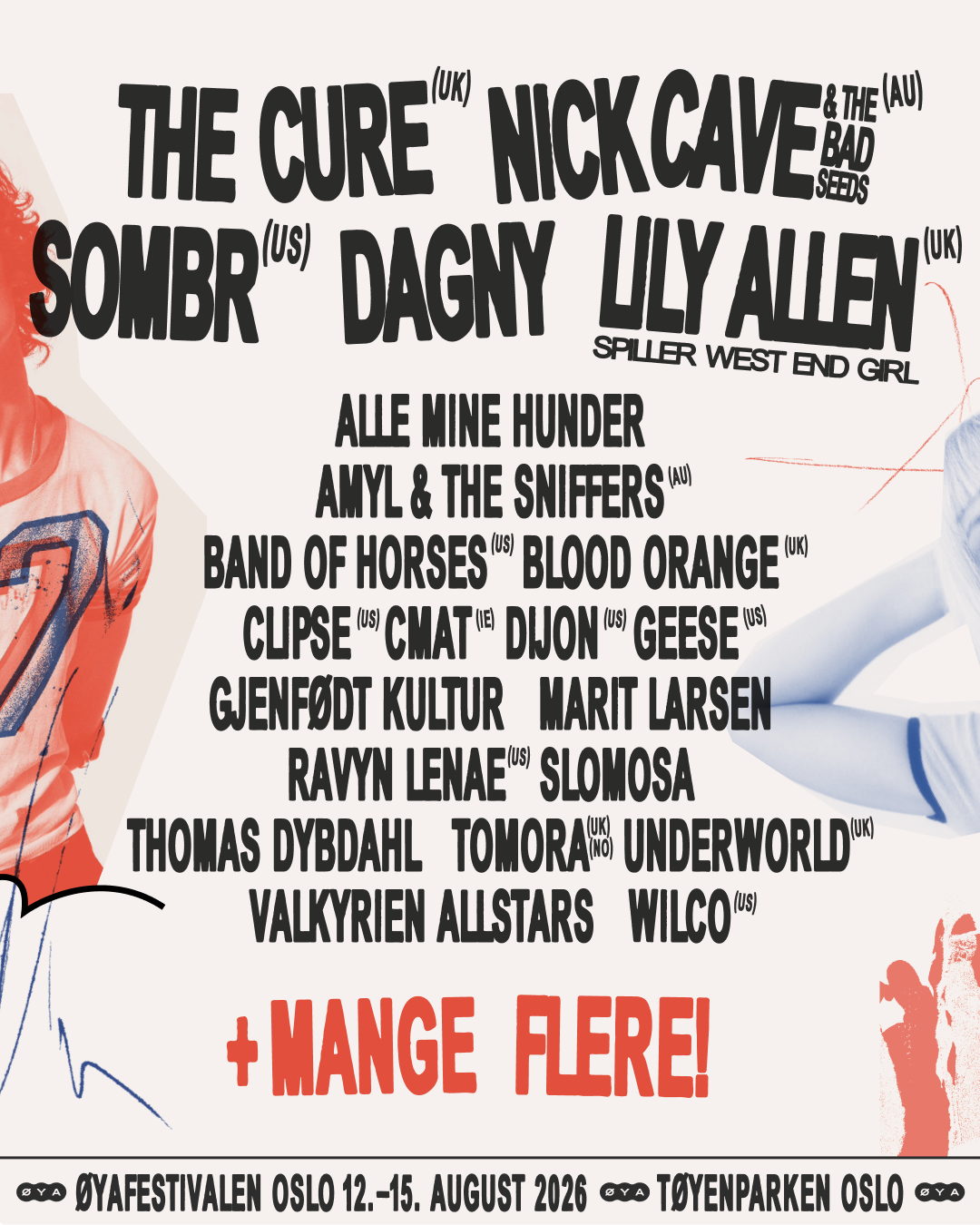 Øya Festival 2026 announce