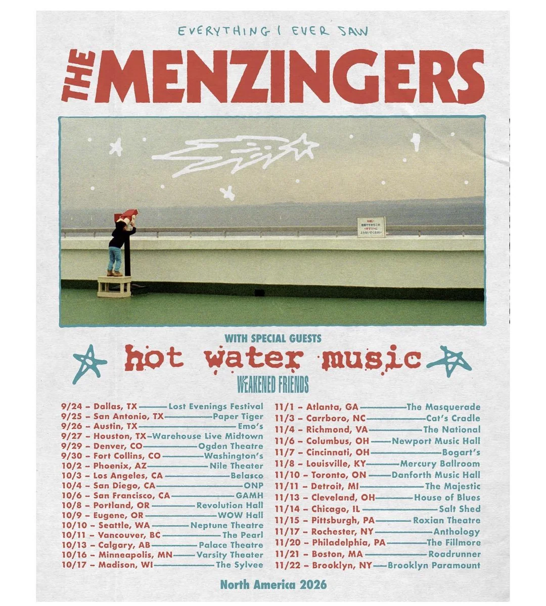 Weakened friends tour