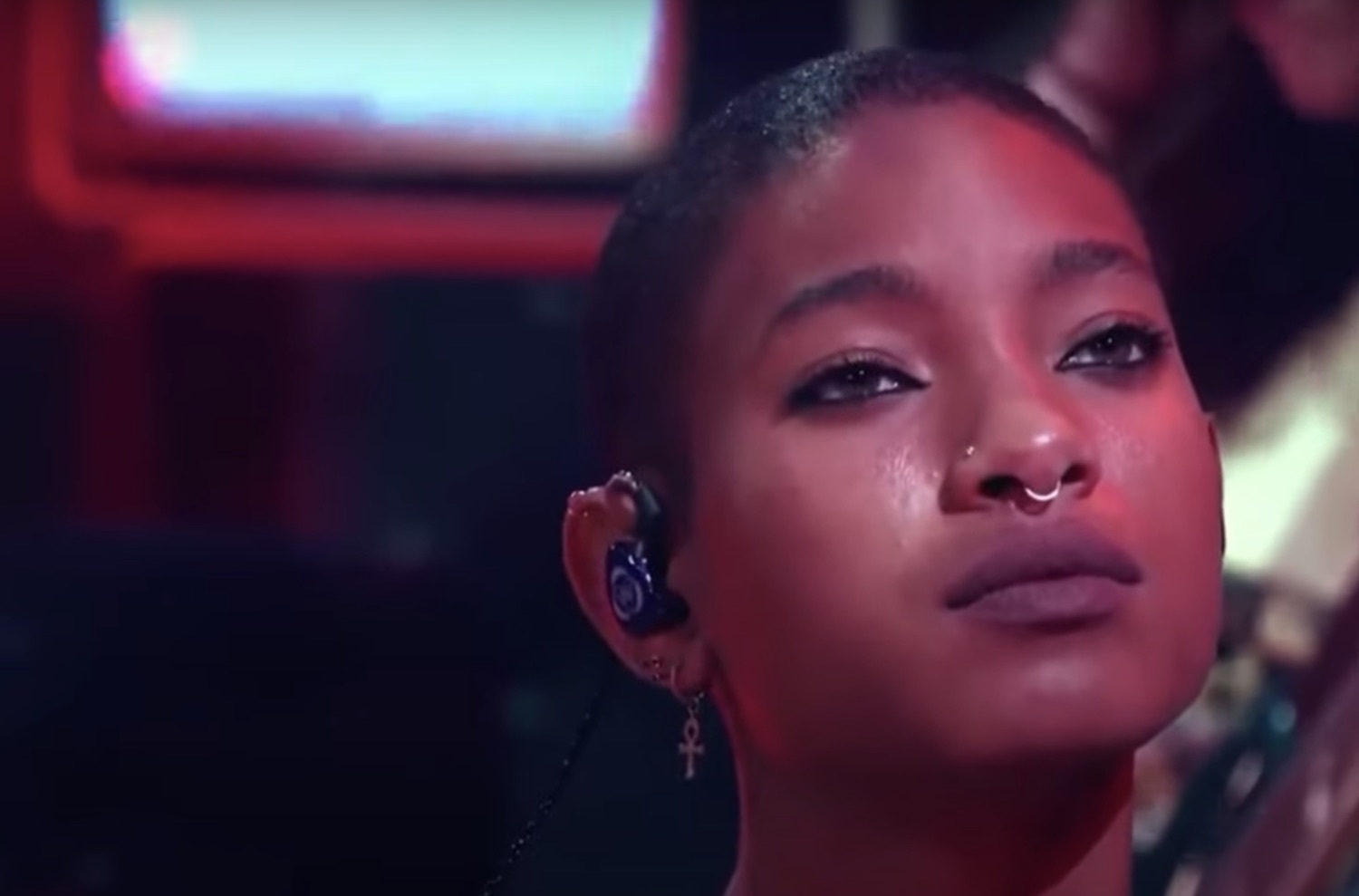 Willow shaves hair whip my hair performance youtube