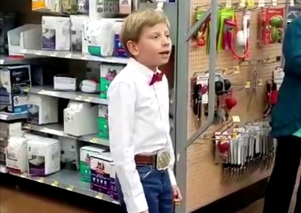 Yodelling walmart kid