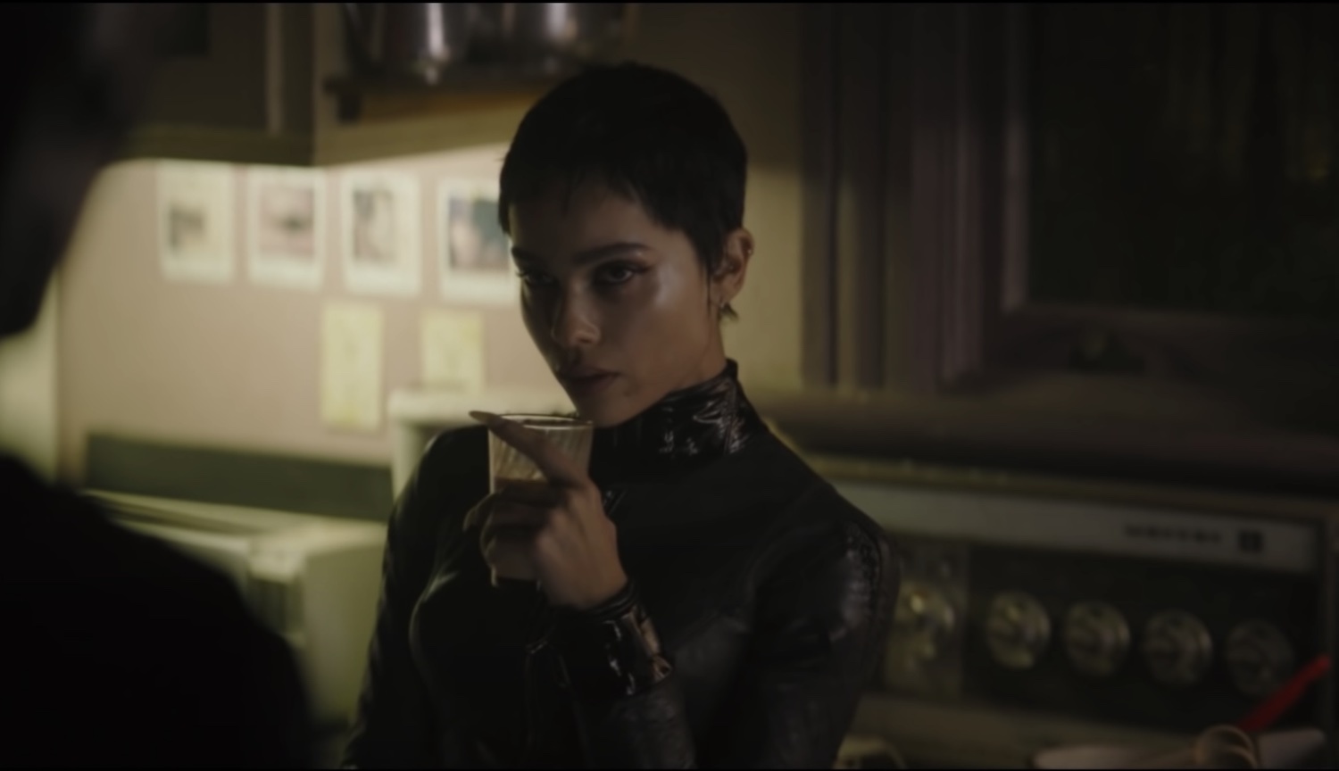 Zoe kravitz the batman trailer youtube