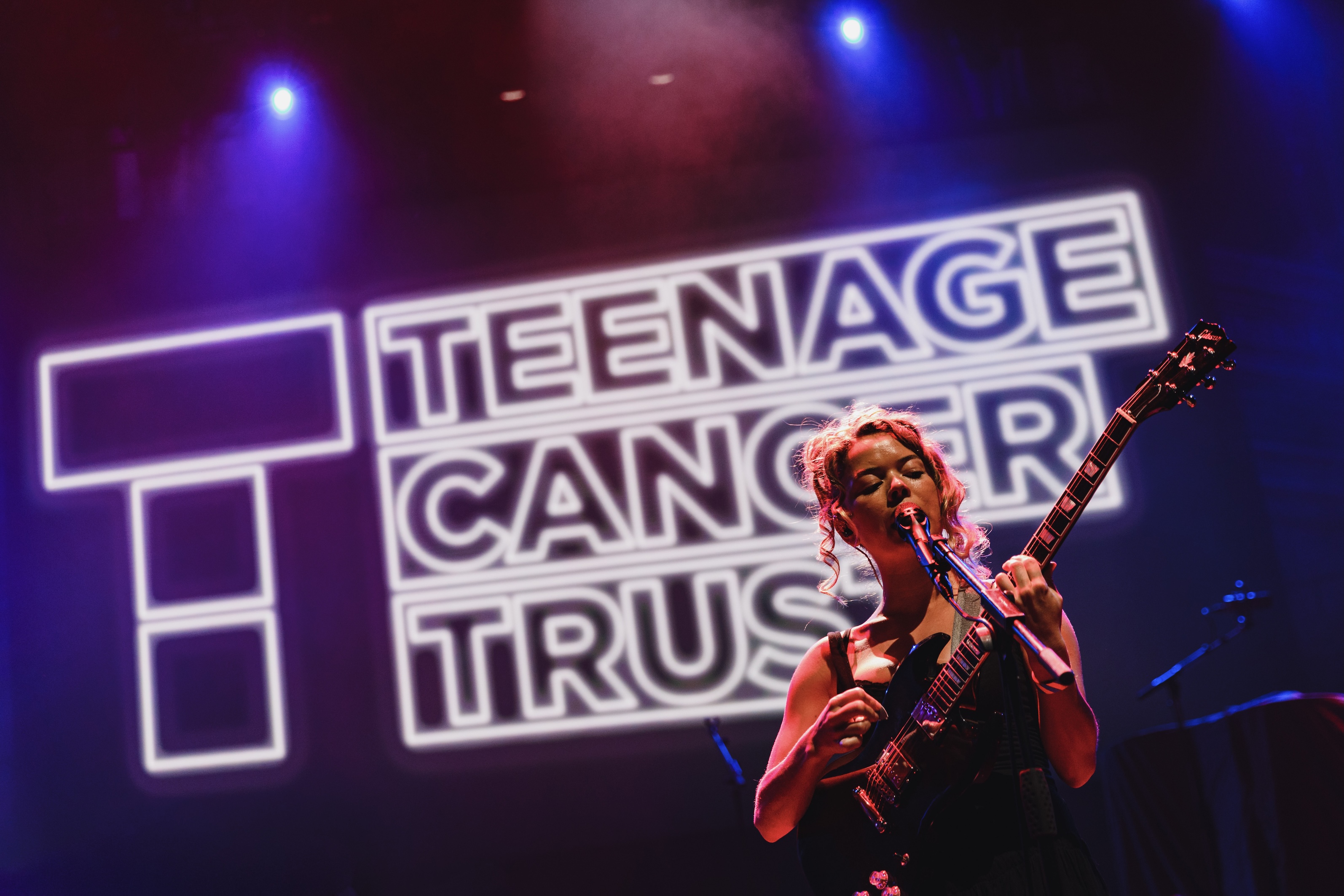 Nilufer Yanya Teenage Cancer Trust at the Royal Albert Hall CREDIT John Stead 7 J0 A6091