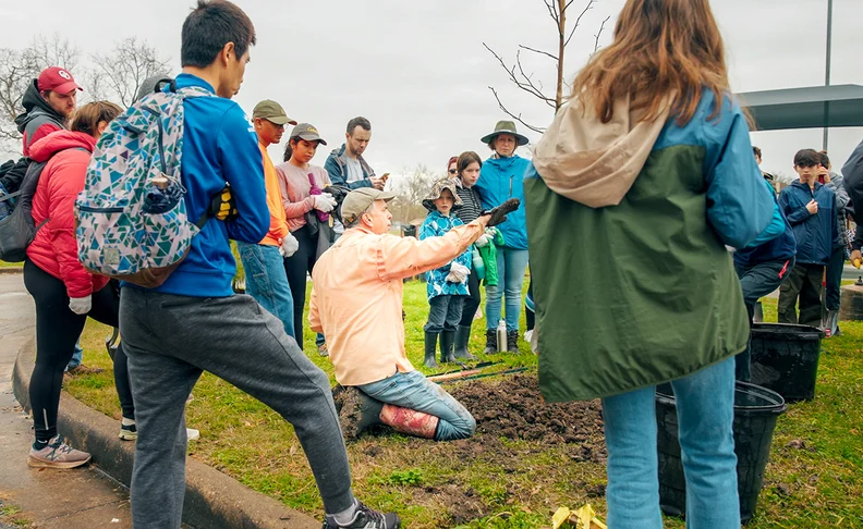 Trees For Houston – Barry Arbor Day