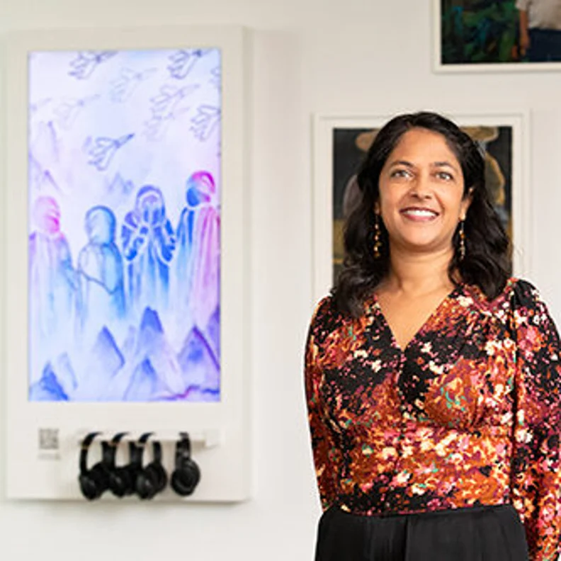 Weingarten Art Group rotating installation at Houston Endowment Inc.