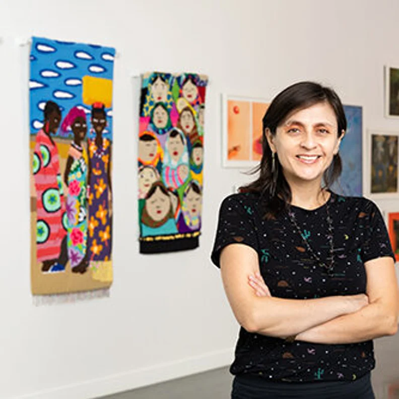 Weingarten Art Group rotating installation at Houston Endowment Inc.