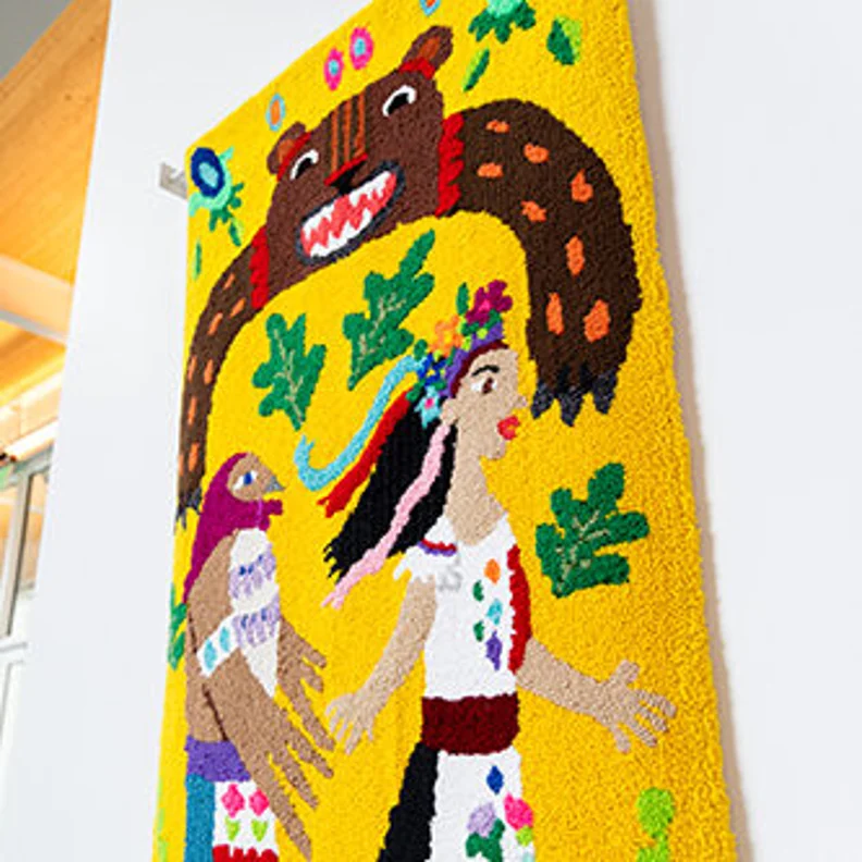 Weingarten Art Group rotating installation at Houston Endowment Inc.