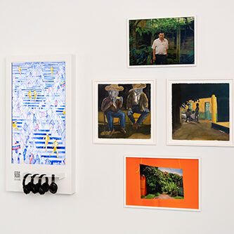 Weingarten Art Group rotating installation at Houston Endowment Inc.