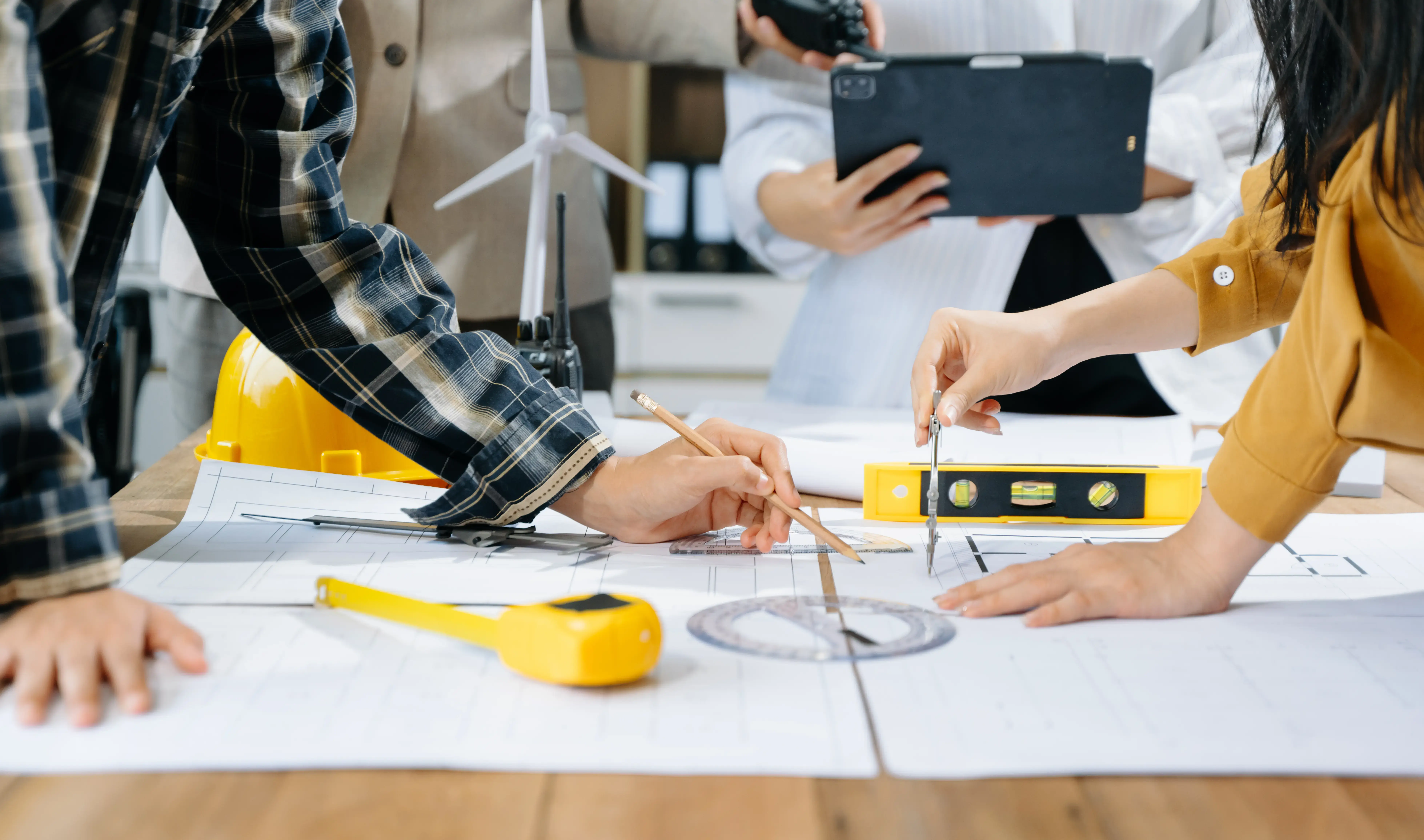 Engineer teams meeting working together wear worke 2024 11 01 21 24 39 utc