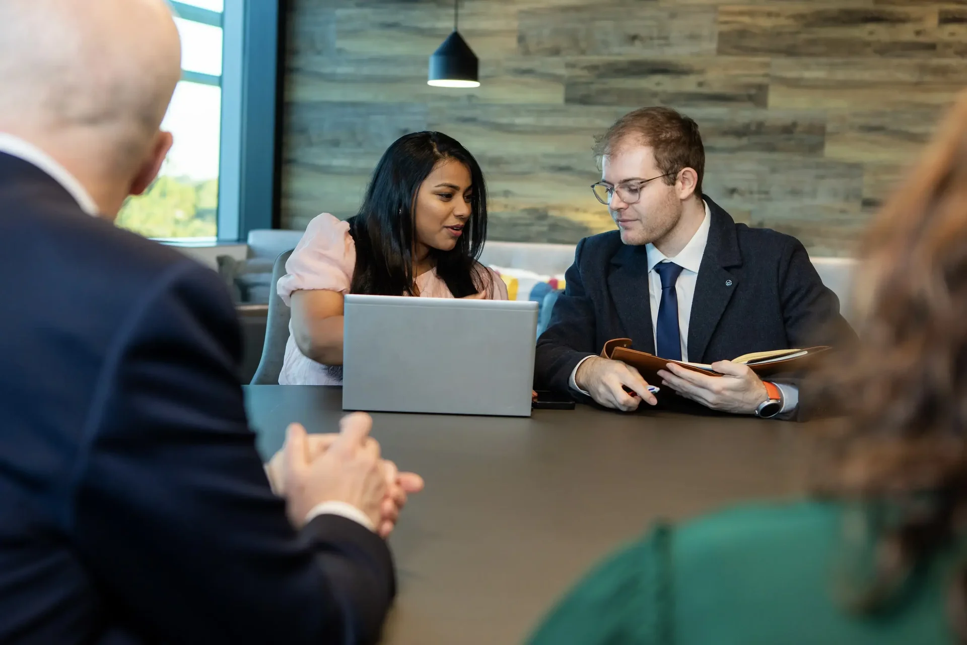 Majestic Team Discussing On Business Automation