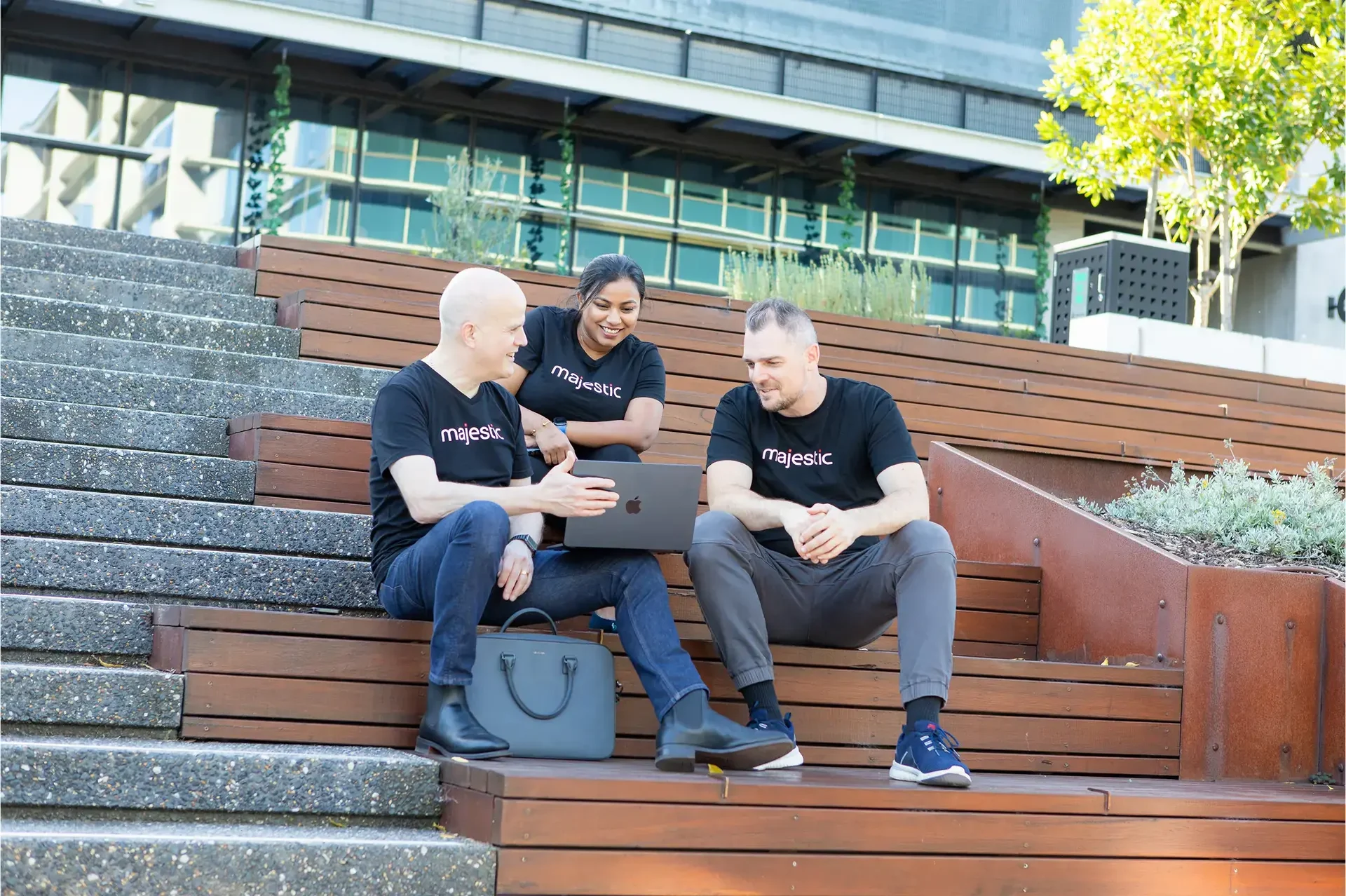 Majestic Team Discussing On Human-Centred Technology Solution