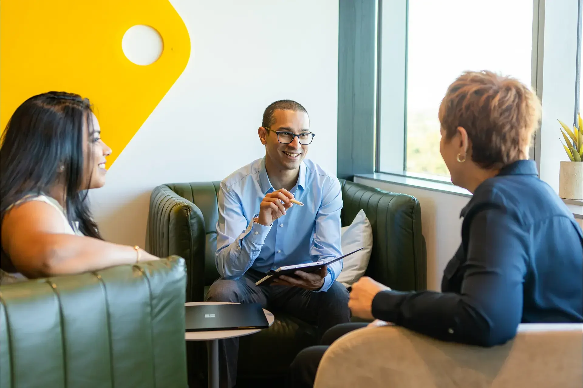 Majestic Team Discussing Values for Meaningful Innovation