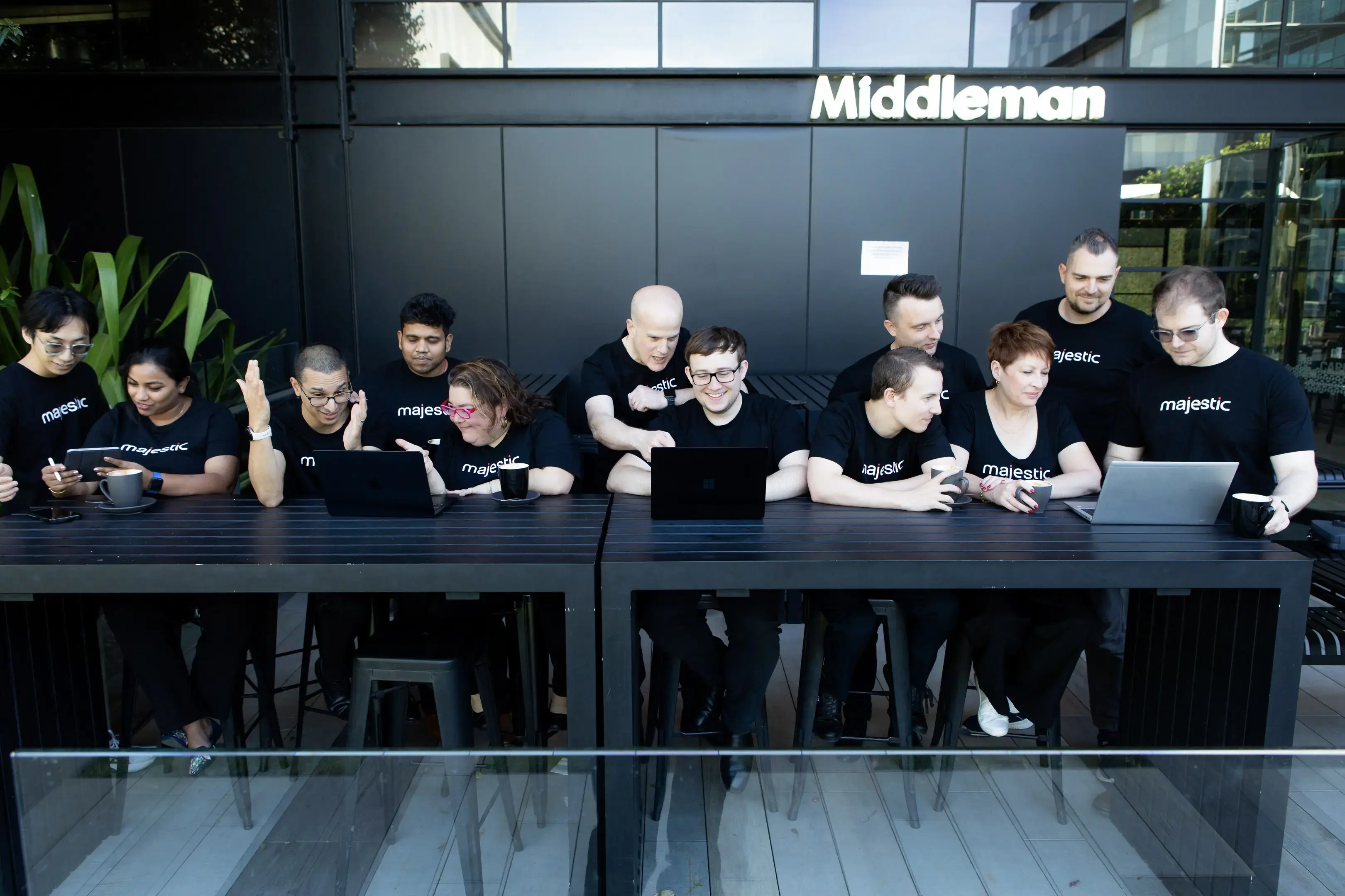 Majestic Team Discussing on 5 levels of Operational Maturity