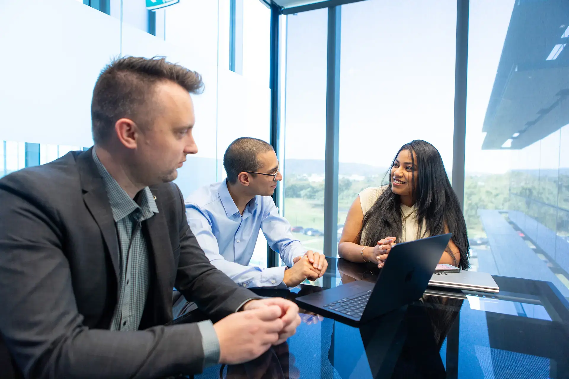 Majestic Team Discussing on Relevant Case Study