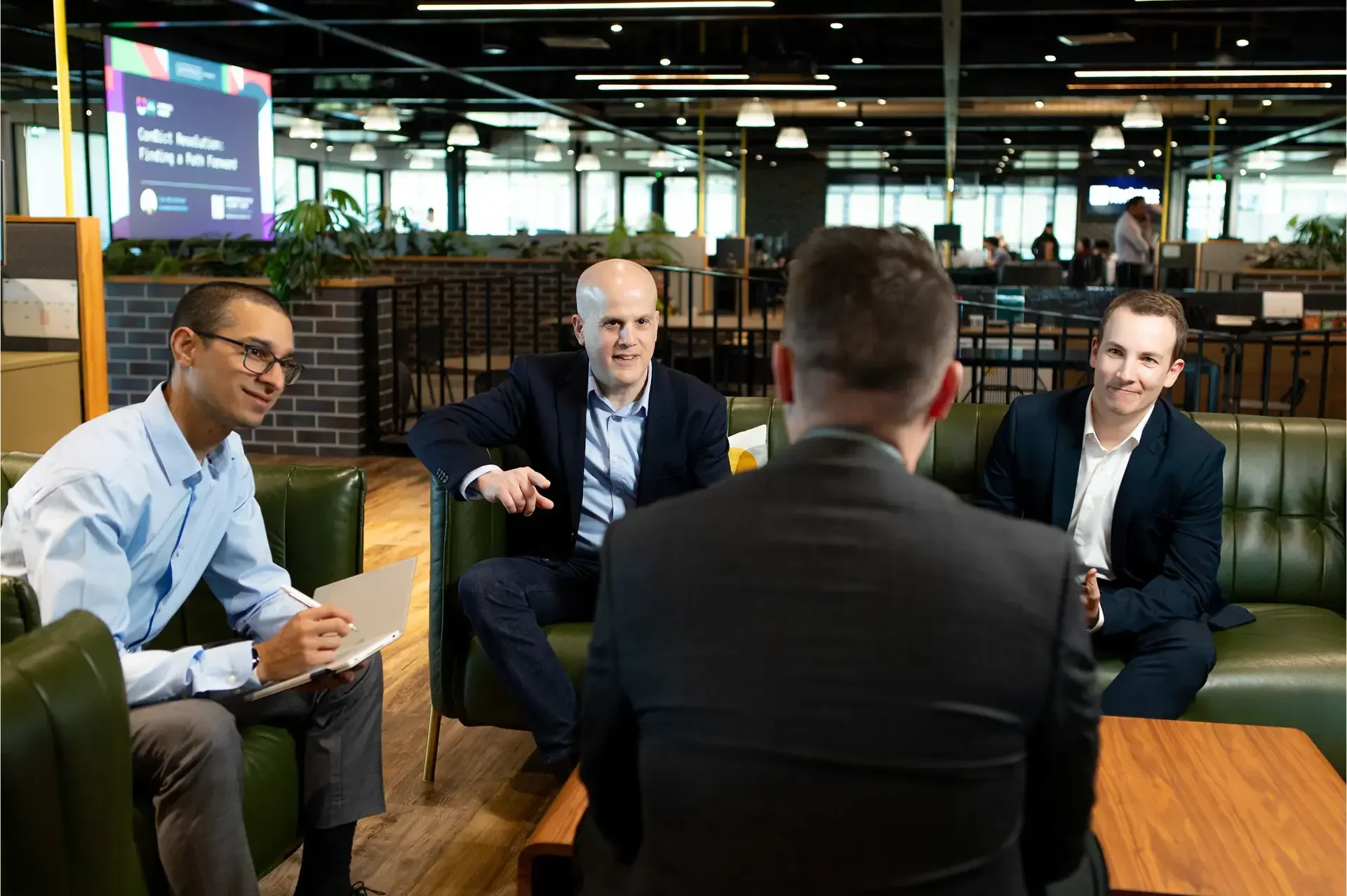 Majestic Team Meeting With Client