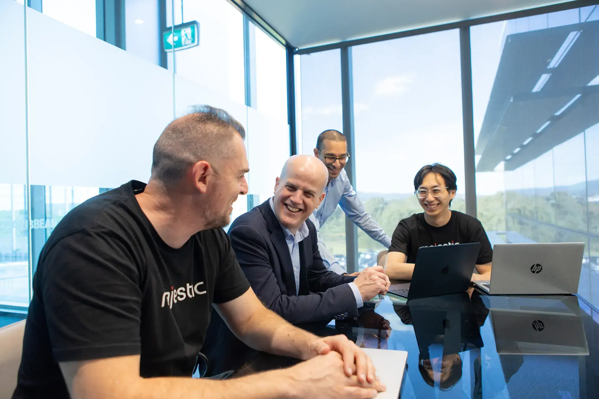 Majestic Team Sharing Good News