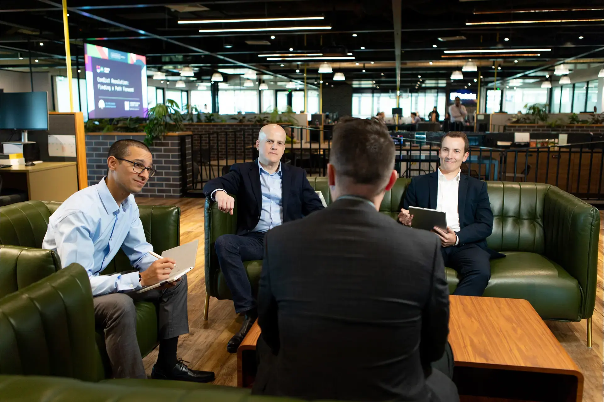 Majestic team discussing on Scalable innovation & future readiness