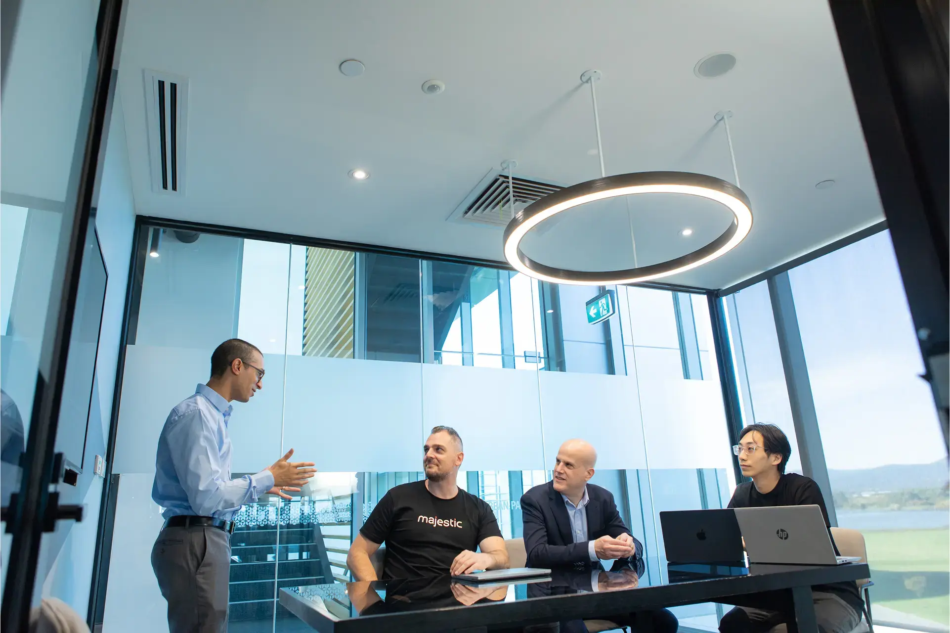 Majestic team discussing on the cost of not having a disaster recovery plan