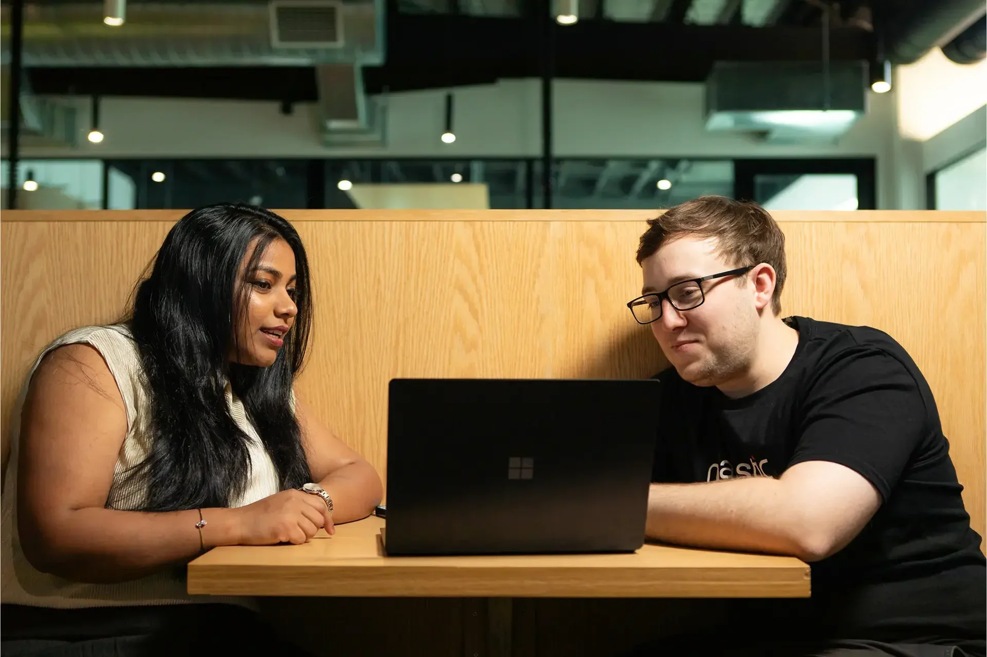 Majestic team discussing on the role of business in community