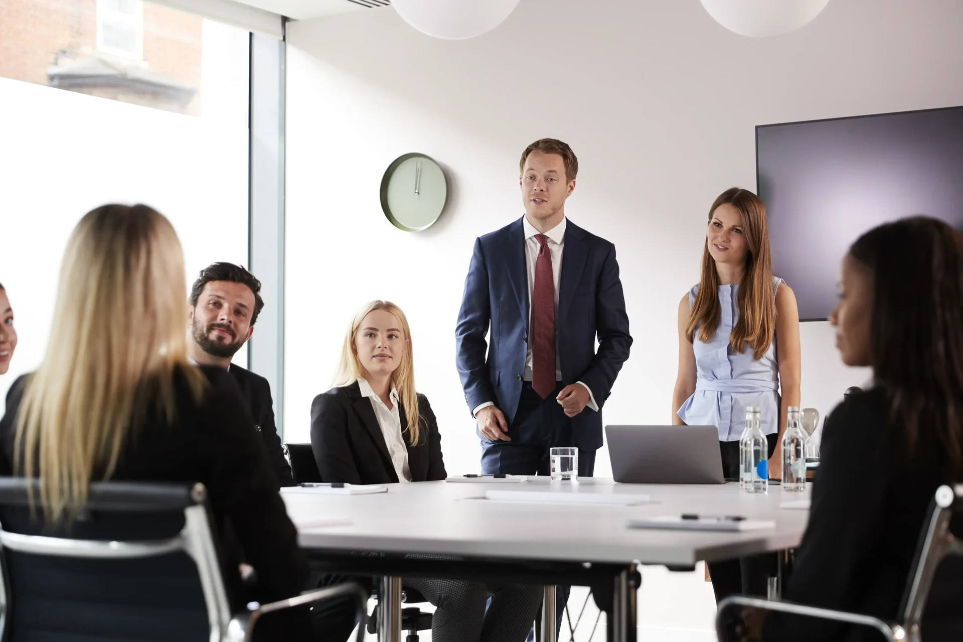 Business Team Discussing on Tailored Solution