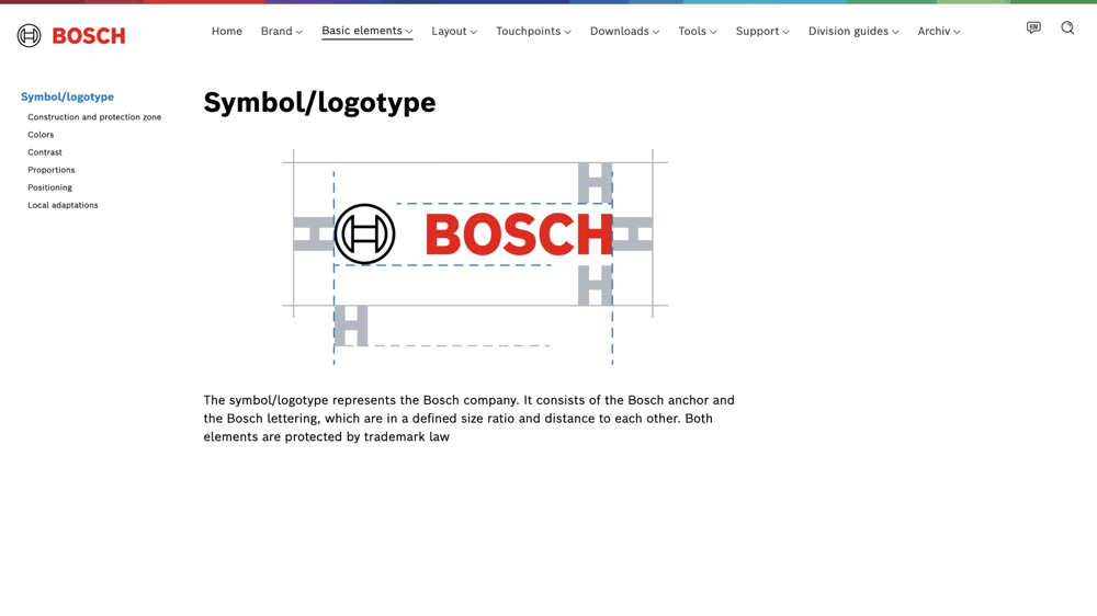 Bosch Module Program Logo Bosch — Built With Frontify