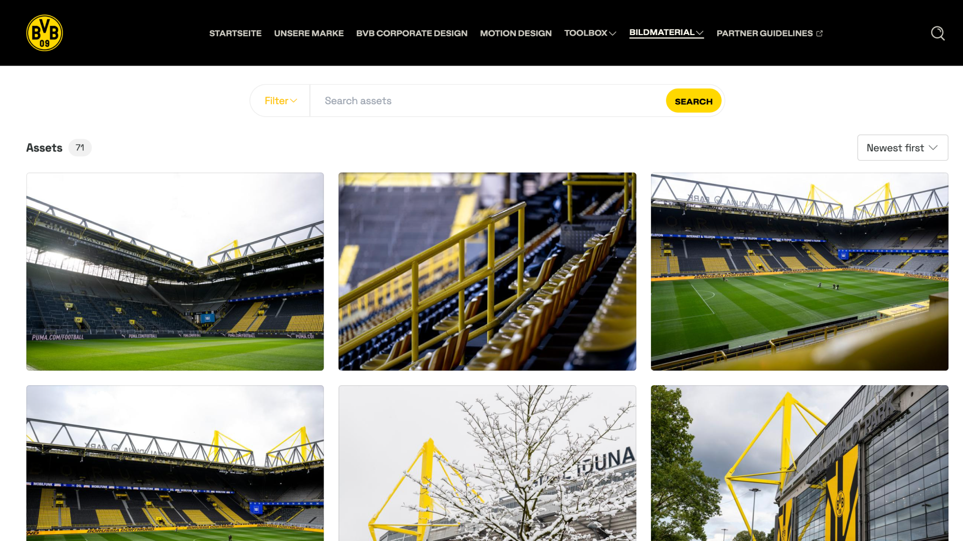 Borussia Dortmund — Built With Frontify