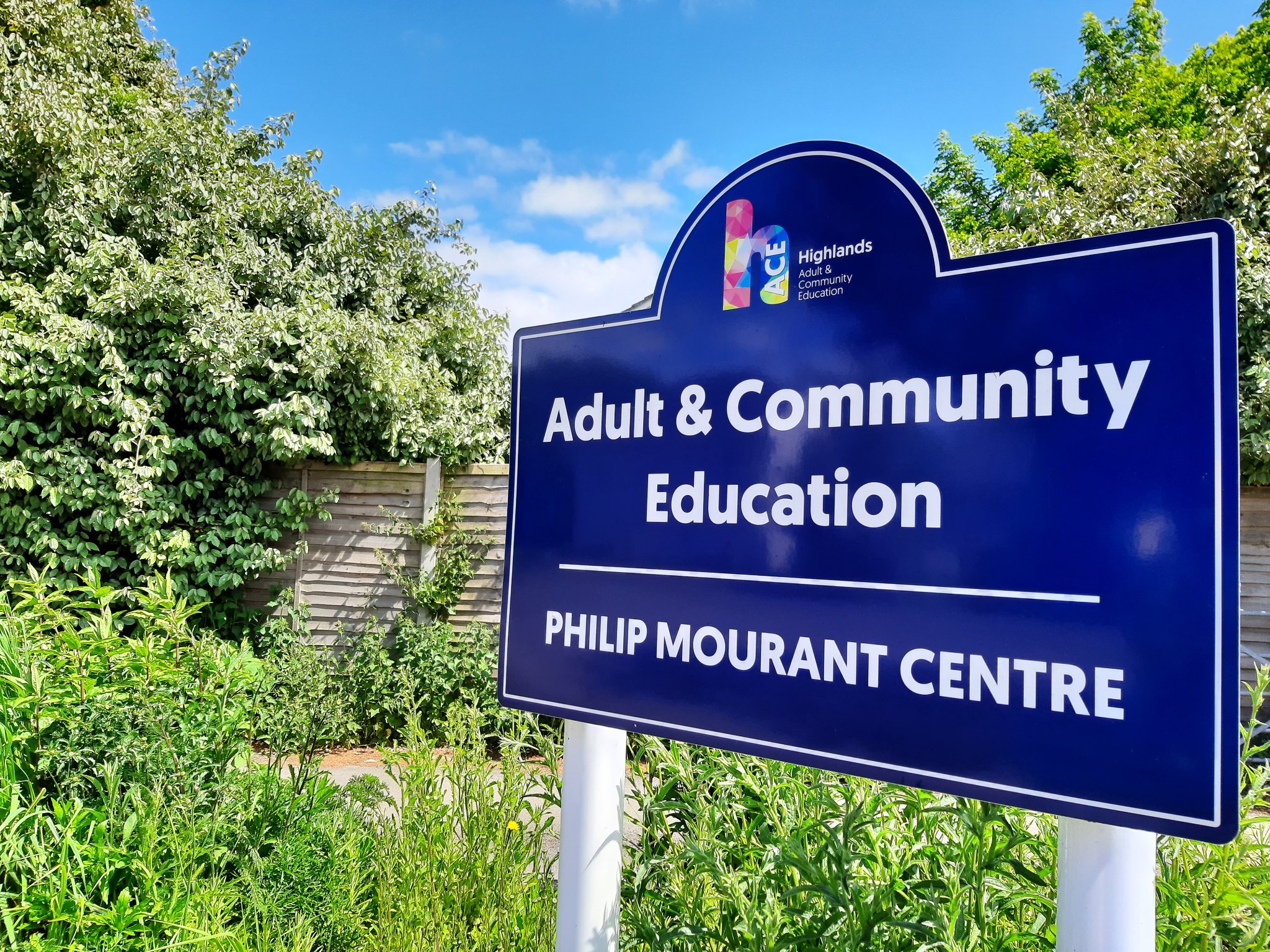 Philip Mourant Centre Sign