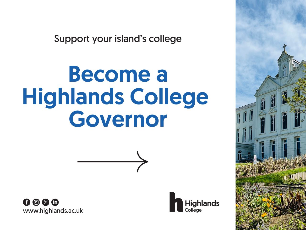 Website News - Become a Highlands College Governor