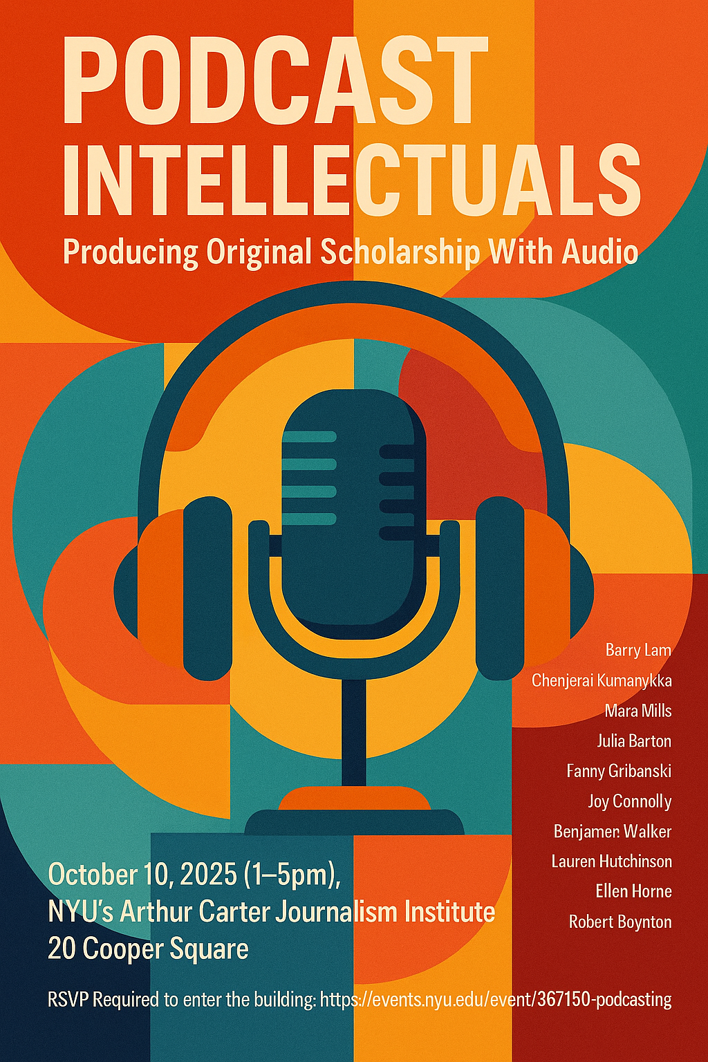 Podcast Intellectuals Podcast Panel #1 with Benjamen Walker and Fanny Gribenski