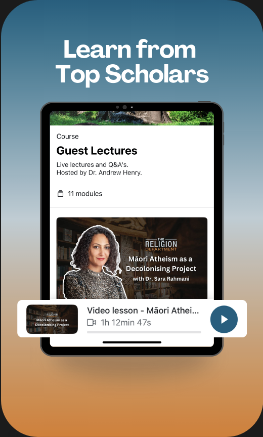 The Religion Department: An Online Learning Platform with Andrew Mark Henry and Andrew Ali Aghapour