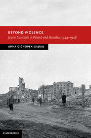 Anna Cichopek-Gajraj, "Beyond Violence: Jewish Survivors in Poland and Slovakia, 1944–48" (Cambridge UP, 2014)